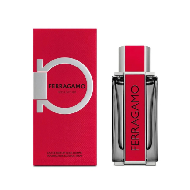 Salvatore Ferragamo Ferragamo Red Leather Man Edp - ParfemiShop